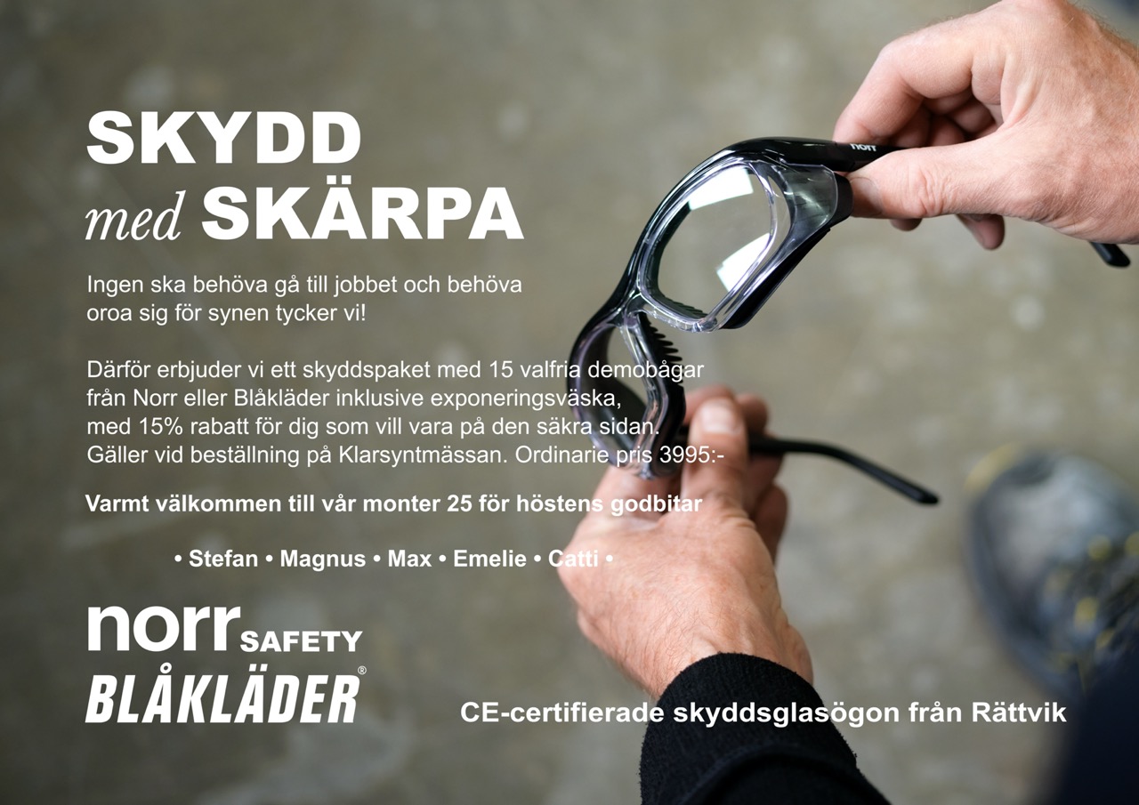 Mässerbjudanden från Optilex - Safety